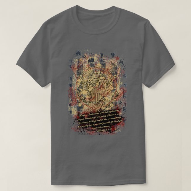 Camiseta E Pluribus Unum (Diseño del anverso)