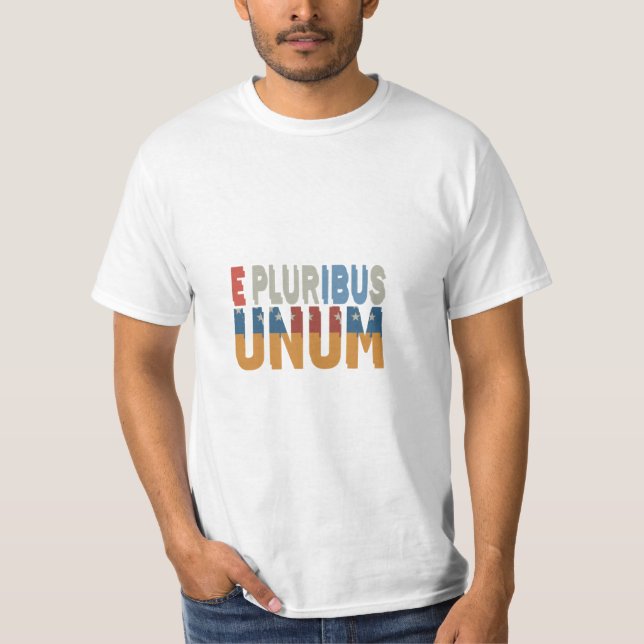 Camiseta E pluribus unum (Anverso)