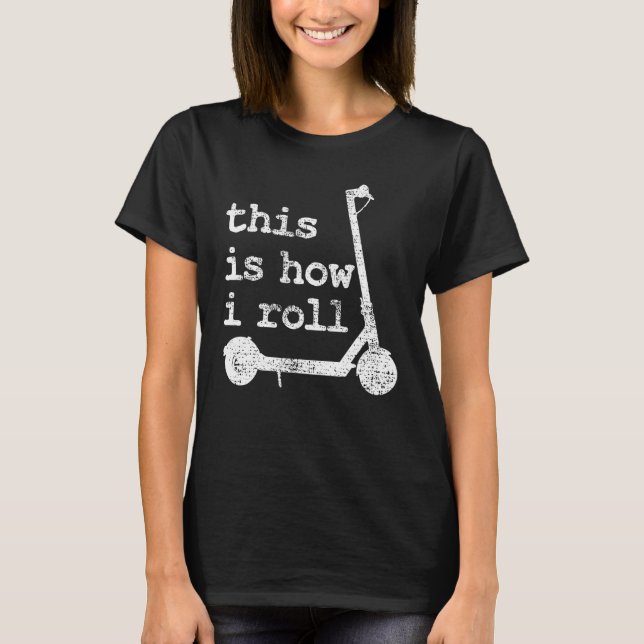 Camiseta E Scooter Kick Electronic (Anverso)