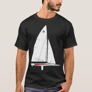 Camiseta E Scow Sailboat Classic TShirt