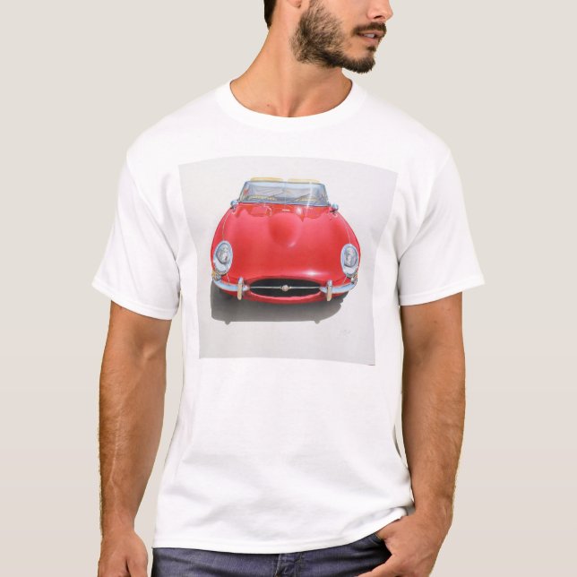 Camiseta E-Tipo de Jaguar (Anverso)