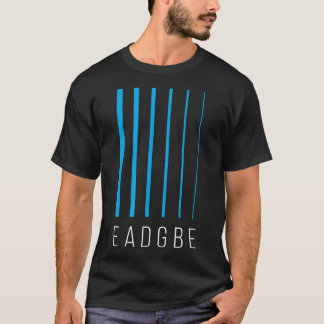 Camiseta EADGBE 6 String Guitar Player & Guitarist - Cool65