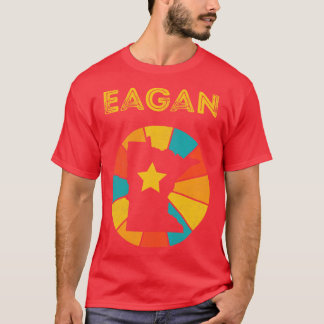 Camiseta Eagan Minnesota Vintage Molestias de recuerdo 1