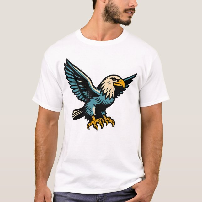 Camiseta  eagle (Anverso)