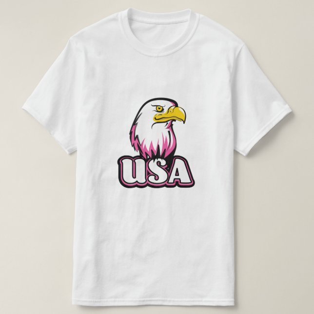 Camiseta Eagle Bald de Estados Unidos (Diseño del anverso)