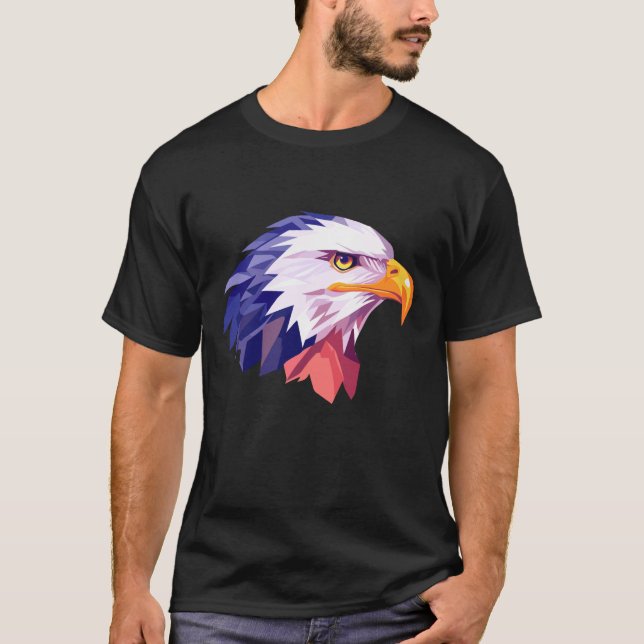 Camiseta Eagle Bird Freedom World Wildlife Wonder (Anverso)