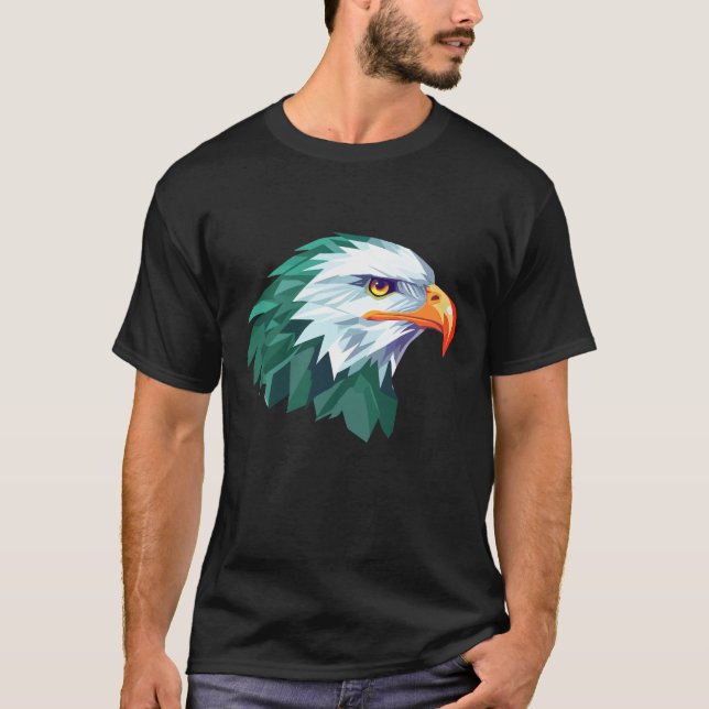 Camiseta Eagle Bird Freedom World Wildlife Wonder (Anverso)