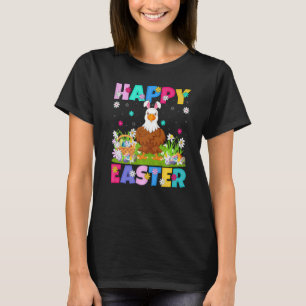 Camiseta Eagle Bird Happy Easter Bunny Bald Eagle Easter Su
