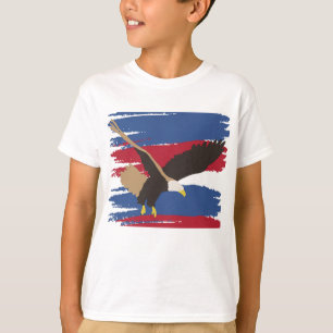 Camiseta Eagle Bird USA Bandera Patriótica Americana