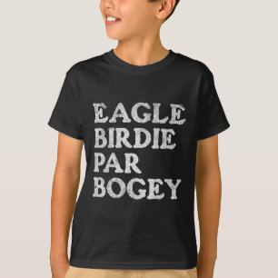Camiseta Eagle Birdie Par Bogey Funny Golf
