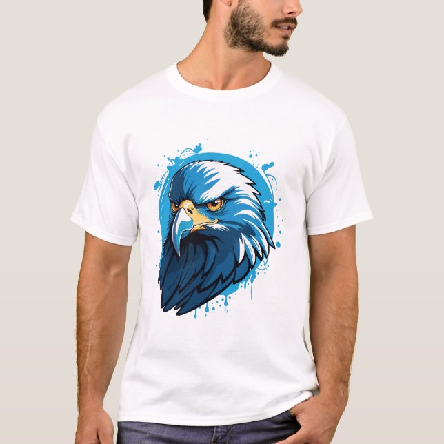 Camiseta Eagle Blue (Anverso)