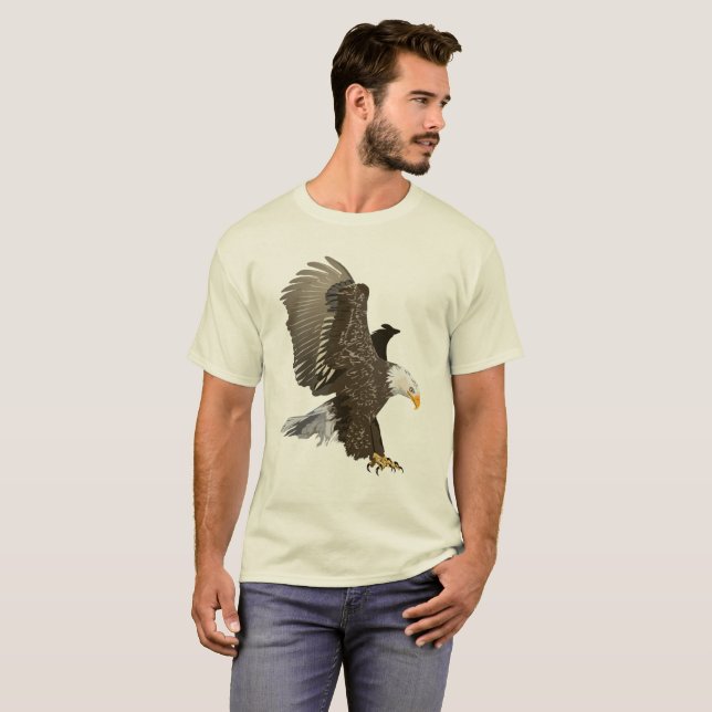 Camiseta Eagle calvo (Anverso completo)