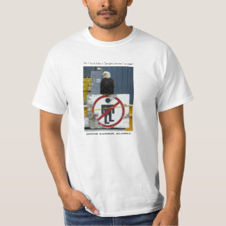 Camiseta Eagle calvo:  ¿Parezco una persona de la gente?