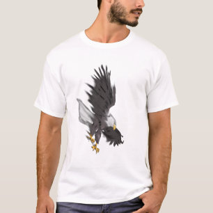 Camiseta Eagle calvo que se zambulle