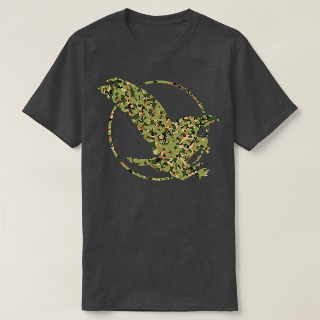 Camiseta Eagle Camo Camouflage (Diseño del anverso)