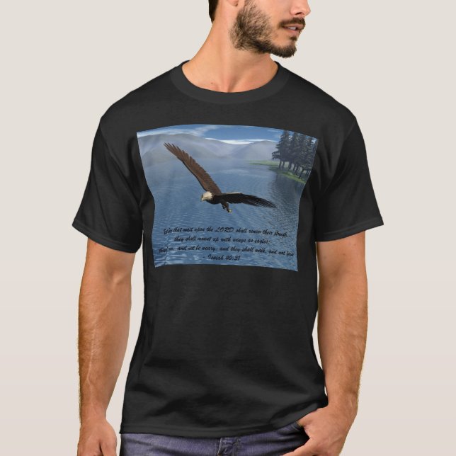 Camiseta Eagle con escritura (Anverso)