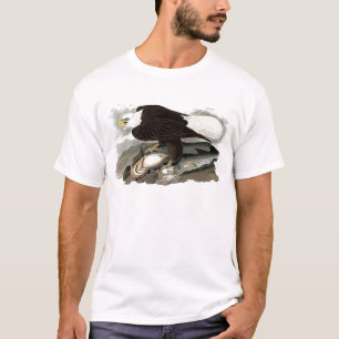 Camiseta Eagle de cabeza blanca el   John James Audubon