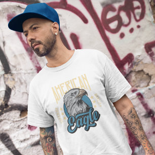 Camiseta Eagle de Calidad Superior de Estados Unid