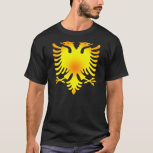 Camiseta Eagle de oro albanés