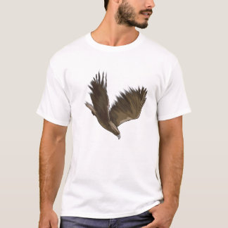Camiseta Eagle de oro que se zambulle