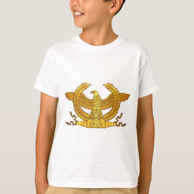 Camiseta Eagle de oro romano (Anverso)