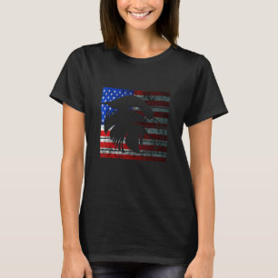 Camiseta Eagle Freedom American Pride 4 De Julio Vinta