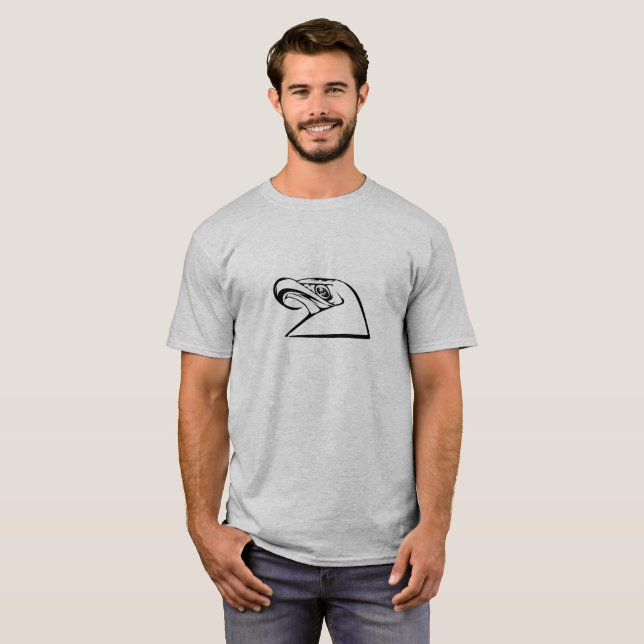 Camiseta ¡Eagle fuerte y orgulloso! (Anverso completo)