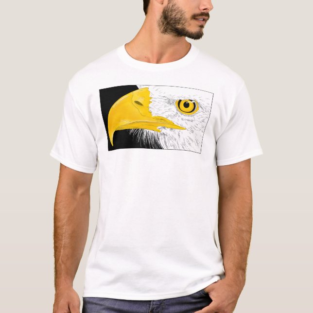 Camiseta Eagle Line Art (Anverso)