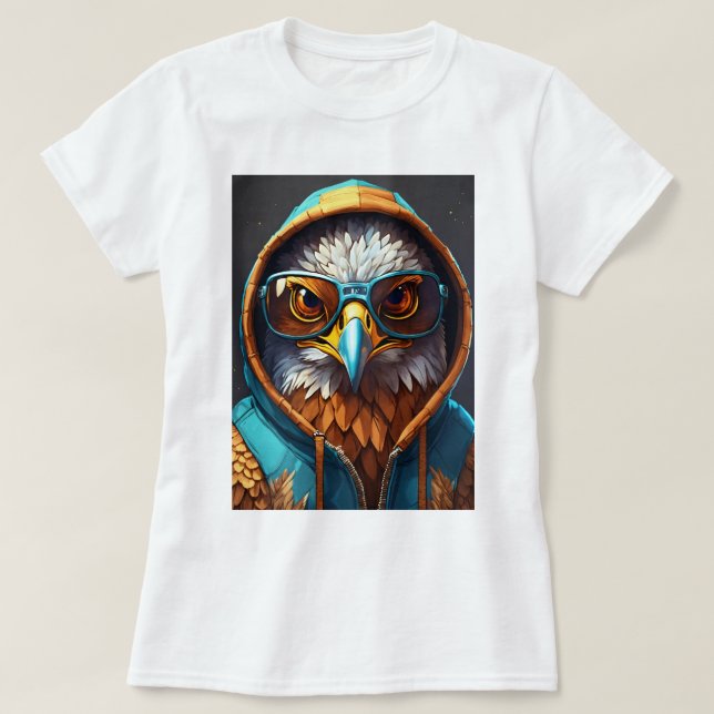 Camiseta "Eagle Majesty: Colección de Altos Altos Altos Alt (Diseño del anverso)