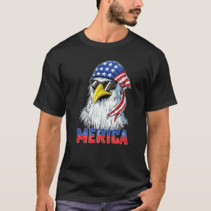 Camiseta Eagle Merica 4 De Julio Patriota De Bandera Estado