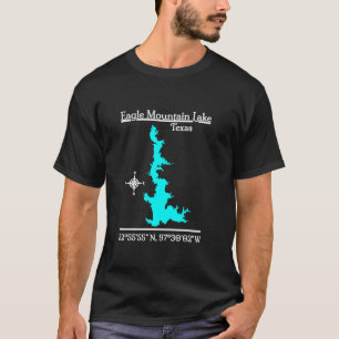 Camiseta Eagle Mountain Lake Texas Long Sleeve T Shirt