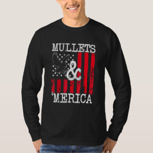 Camiseta Eagle Mullet 4 De Julio Merica Bandera Americana M