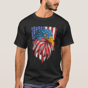 Camiseta Eagle Mullet Merica Hombres 4 De Julio Bandera Ame