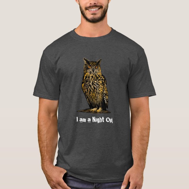 Camiseta Eagle owl T-Shirt (Anverso)