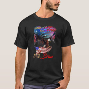 Camiseta Eagle Patriot Us Bandera 4 De Julio Hombres Patrió
