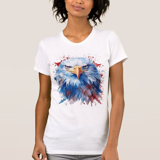 Camiseta Eagle Patriótico T-Shirt (Anverso)