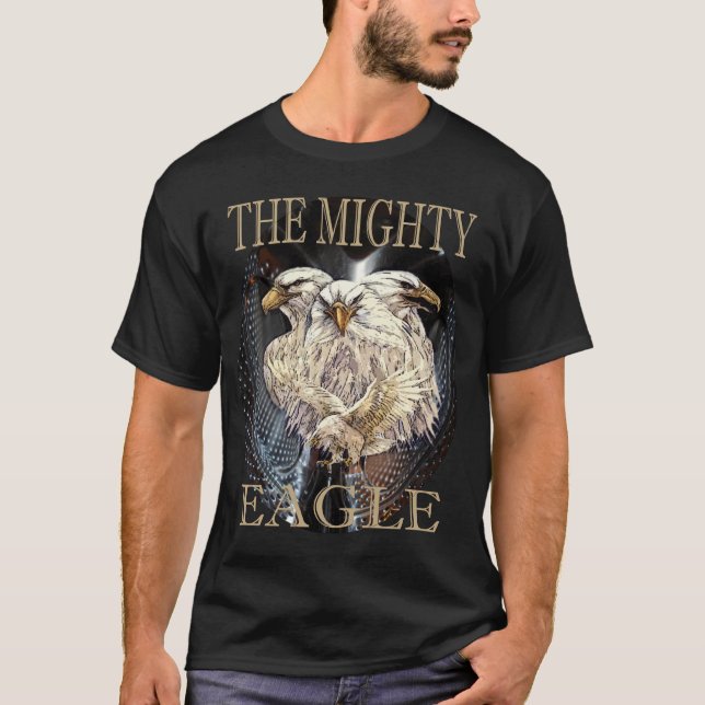 Camiseta Eagle poderoso (Anverso)