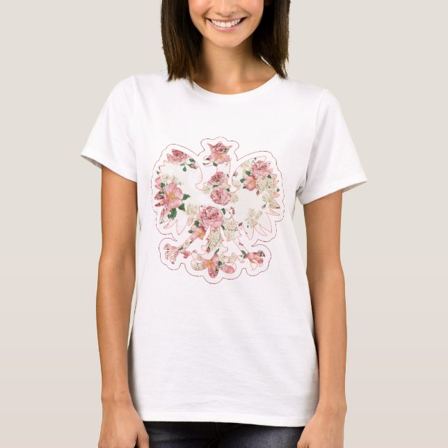 Camiseta Eagle polaco floral (Anverso)
