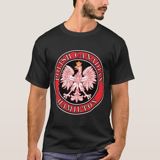 Camiseta Eagle polaco Hamilton (Anverso)