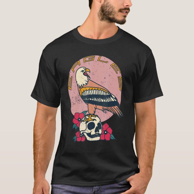 Camiseta Eagle Sharp Objects Falconry Falcon Hawk Goshawk O (Anverso)