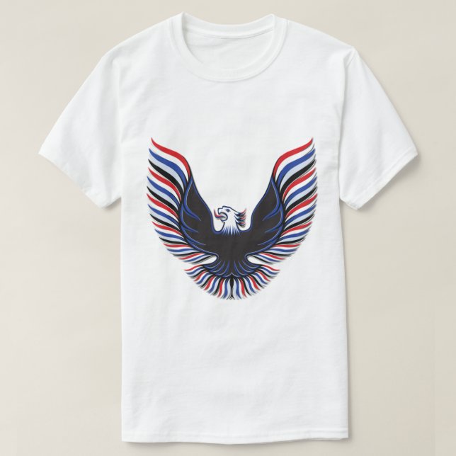 Camiseta Eagle Smokey y el arte de cine de bandit car (Diseño del anverso)