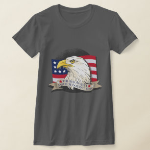 Camiseta Eagle T-Shirt, patriota estadounidense