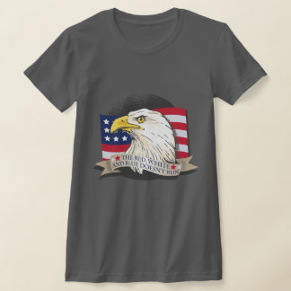 Camiseta Eagle T-Shirt, patriota estadounidense