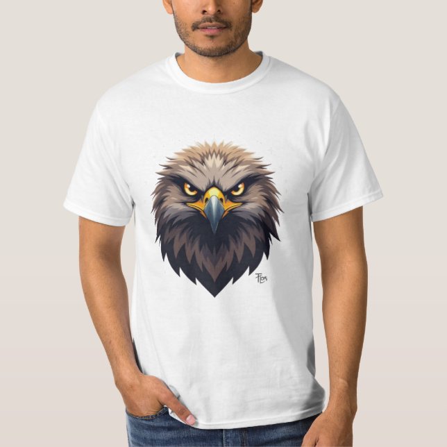 Camiseta Eagle Vision – Freedom and Dominance (Anverso)