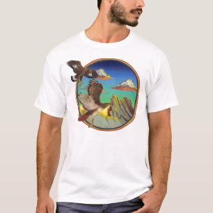 Camiseta Eagle y halcón