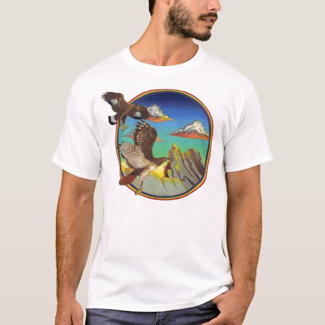 Camiseta Eagle y halcón (Anverso)