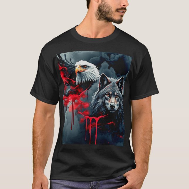 Camiseta Eagle y Wolf (Anverso)