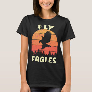 Camiseta Eagles American Bald animal retro Vintage