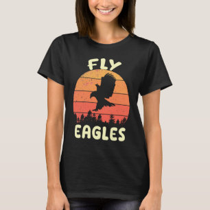 Camiseta Eagles American Bald animal retro Vintage