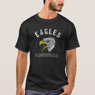 Camiseta Eagles Basketball School Spirit Team Mascot Game N